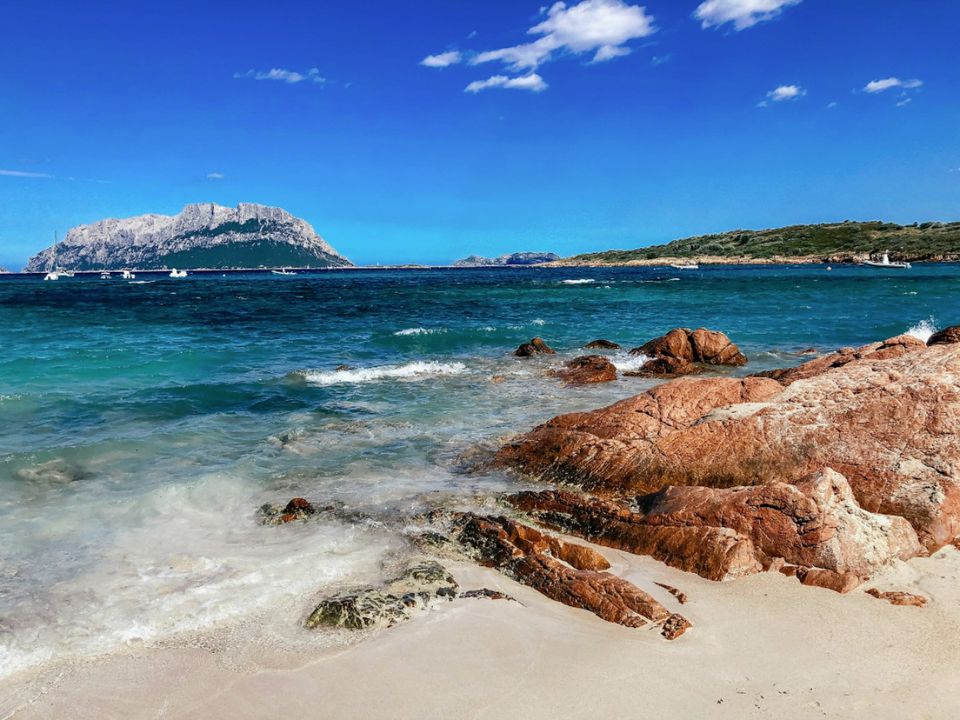 Strand in Alghero, Sardinien